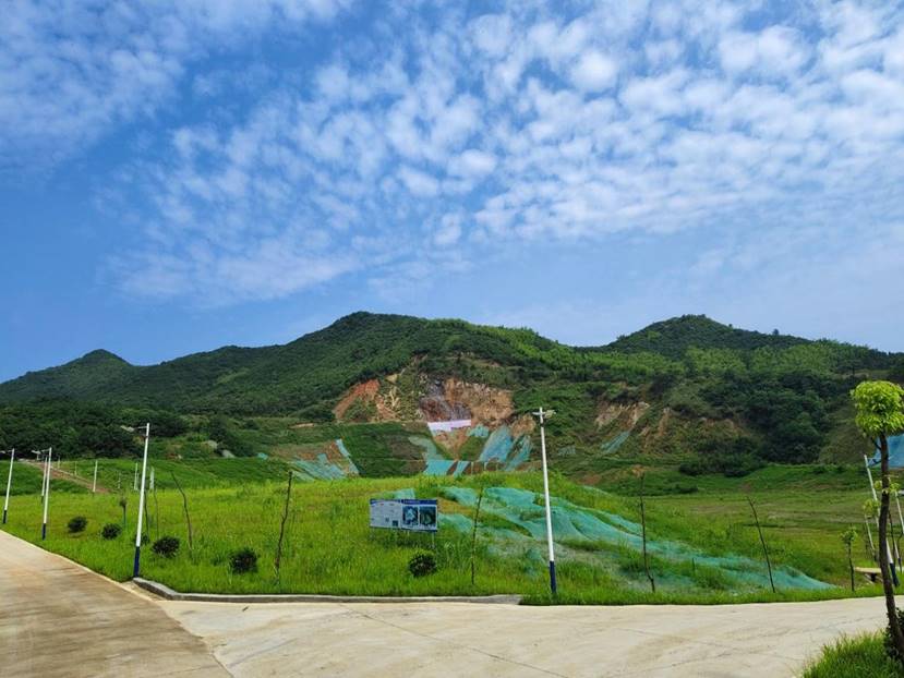 銅山、前山露天采坑復(fù)墾項(xiàng)目完成